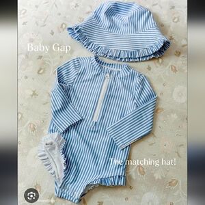 Baby GAP Swimsuit & Hat